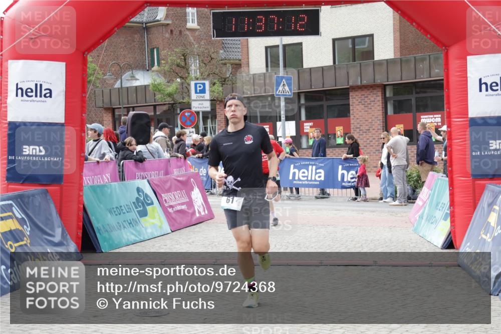10.05.2026 - 8. Wedeler Halbmarathon Yannick Fuchs http://msf.ph/oto/9724368 10.05.2026 11:37:11 Ziel 31, 61, 333, 696, 869 meine-sportfotos.de