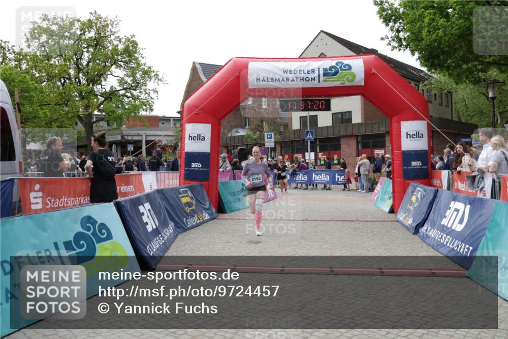 10.05.2026 - 8. Wedeler Halbmarathon Yannick Fuchs http://msf.ph/oto/9724457 10.05.2026 11:37:18 Ziel 278, 869, 2193 meine-sportfotos.de