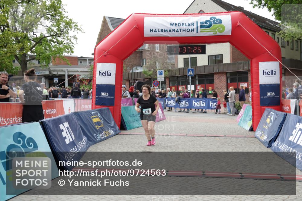 10.05.2026 - 8. Wedeler Halbmarathon Yannick Fuchs http://msf.ph/oto/9724563 10.05.2026 11:37:23 Ziel 278, 2193 meine-sportfotos.de