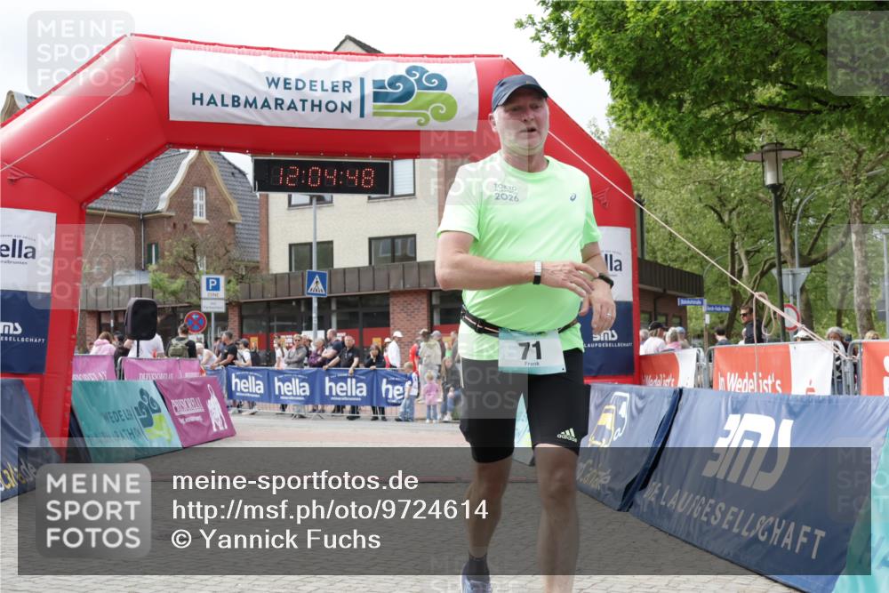 10.05.2026 - 8. Wedeler Halbmarathon Yannick Fuchs http://msf.ph/oto/9724614 10.05.2026 12:04:46 Ziel 71 meine-sportfotos.de