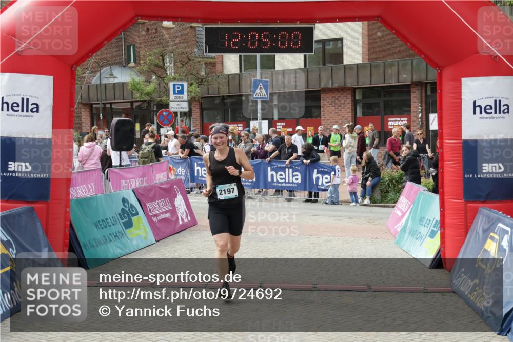 10.05.2026 - 8. Wedeler Halbmarathon Yannick Fuchs http://msf.ph/oto/9724692 10.05.2026 12:04:59 Ziel 2197 meine-sportfotos.de
