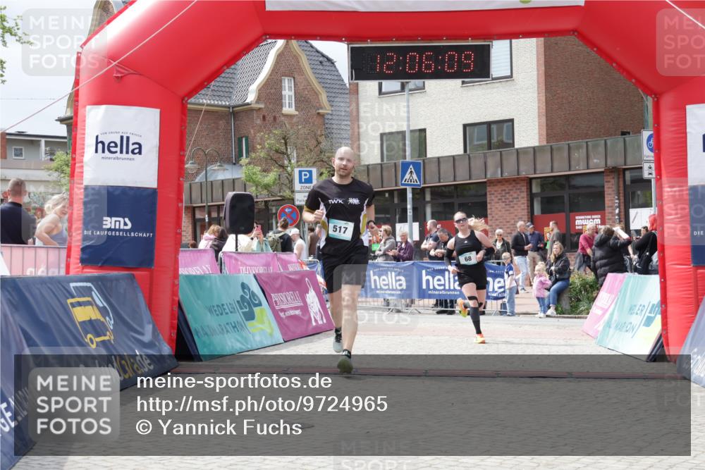10.05.2026 - 8. Wedeler Halbmarathon Yannick Fuchs http://msf.ph/oto/9724965 10.05.2026 12:06:08 Ziel 68, 517 meine-sportfotos.de