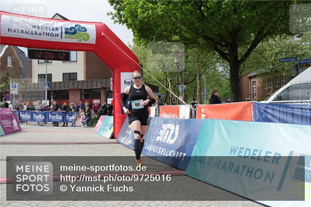 10.05.2026 - 8. Wedeler Halbmarathon Yannick Fuchs http://msf.ph/oto/9725016 10.05.2026 12:06:10 Ziel 68, 517 meine-sportfotos.de