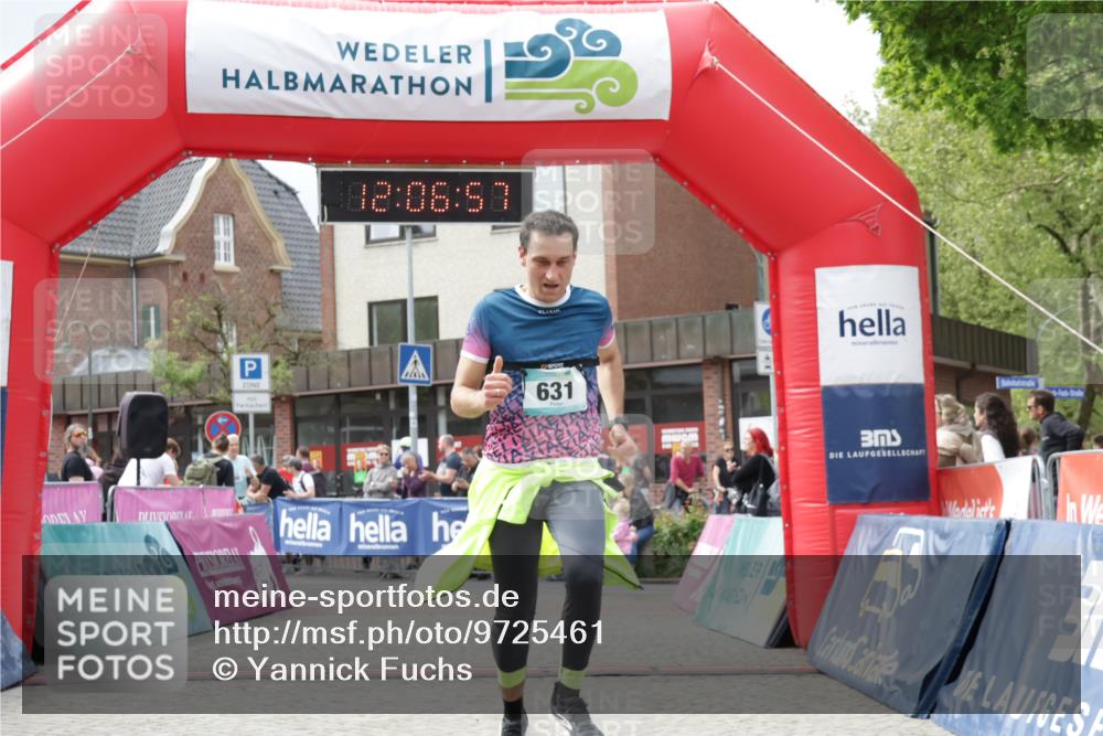 10.05.2026 - 8. Wedeler Halbmarathon Yannick Fuchs http://msf.ph/oto/9725461 10.05.2026 12:06:55 Ziel 313, 399, 631 meine-sportfotos.de