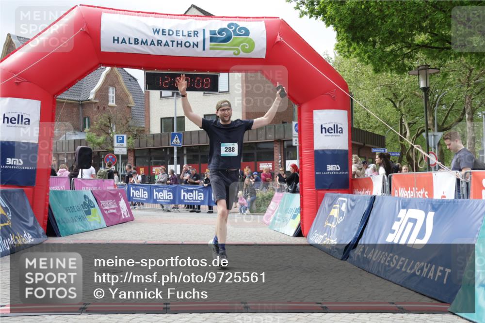 10.05.2026 - 8. Wedeler Halbmarathon Yannick Fuchs http://msf.ph/oto/9725561 10.05.2026 12:07:06 Ziel 288 meine-sportfotos.de