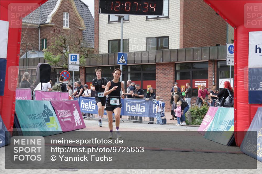 10.05.2026 - 8. Wedeler Halbmarathon Yannick Fuchs http://msf.ph/oto/9725653 10.05.2026 12:07:32 Ziel 18, 662 meine-sportfotos.de