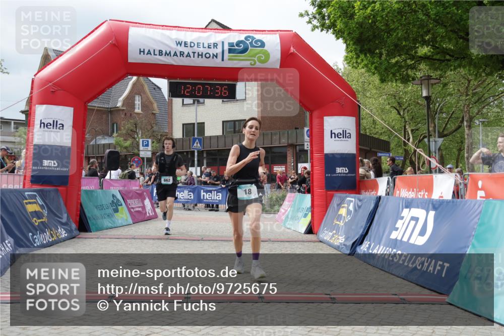 10.05.2026 - 8. Wedeler Halbmarathon Yannick Fuchs http://msf.ph/oto/9725675 10.05.2026 12:07:34 Ziel 18, 662 meine-sportfotos.de