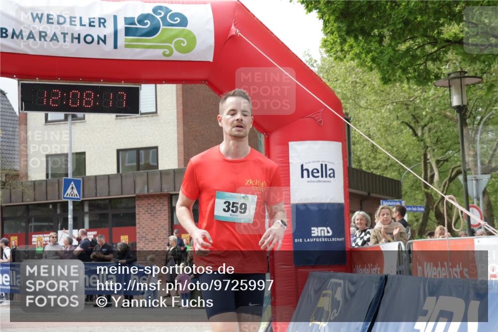 10.05.2026 - 8. Wedeler Halbmarathon Yannick Fuchs http://msf.ph/oto/9725997 10.05.2026 12:08:15 Ziel 359 meine-sportfotos.de