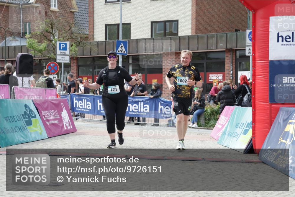 10.05.2026 - 8. Wedeler Halbmarathon Yannick Fuchs http://msf.ph/oto/9726151 10.05.2026 12:08:28 Ziel 171, 328, 1002 meine-sportfotos.de