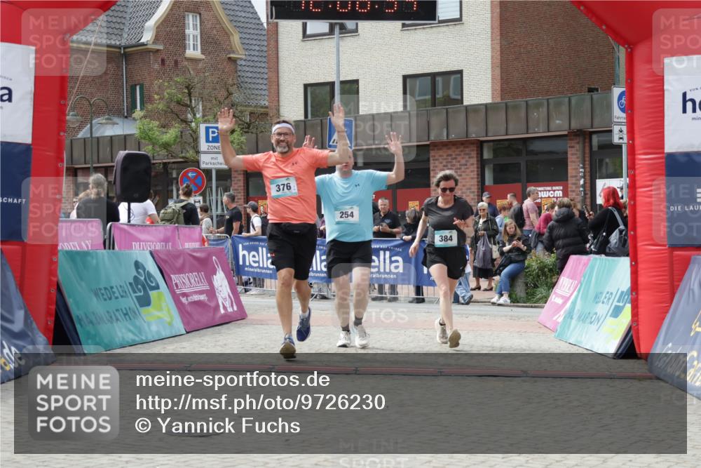 10.05.2026 - 8. Wedeler Halbmarathon Yannick Fuchs http://msf.ph/oto/9726230 10.05.2026 12:08:32 Ziel 171, 254, 376, 384, 1002 meine-sportfotos.de