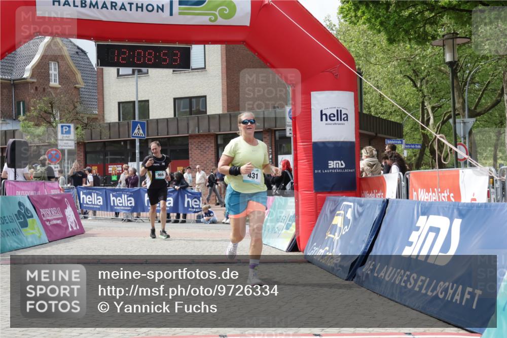 10.05.2026 - 8. Wedeler Halbmarathon Yannick Fuchs http://msf.ph/oto/9726334 10.05.2026 12:08:51 Ziel 431, 969 meine-sportfotos.de