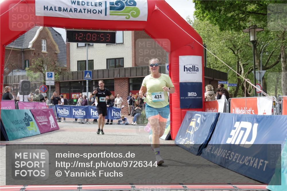 10.05.2026 - 8. Wedeler Halbmarathon Yannick Fuchs http://msf.ph/oto/9726344 10.05.2026 12:08:52 Ziel 431, 969 meine-sportfotos.de