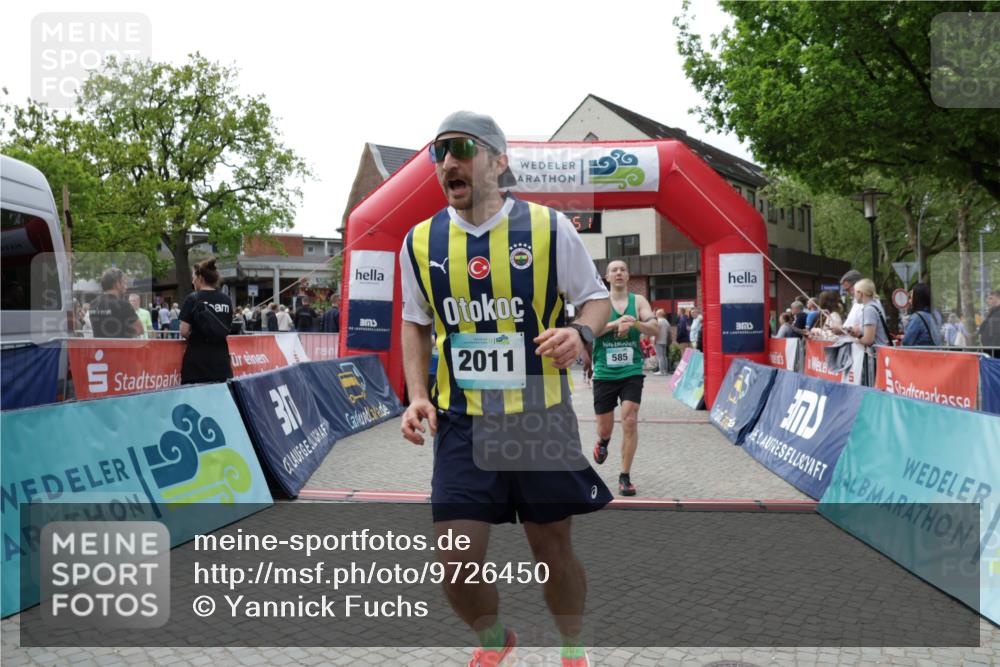 10.05.2026 - 8. Wedeler Halbmarathon Yannick Fuchs http://msf.ph/oto/9726450 10.05.2026 11:39:49 Ziel 402, 434, 585, 844, 1028, 1054, 2011 meine-sportfotos.de