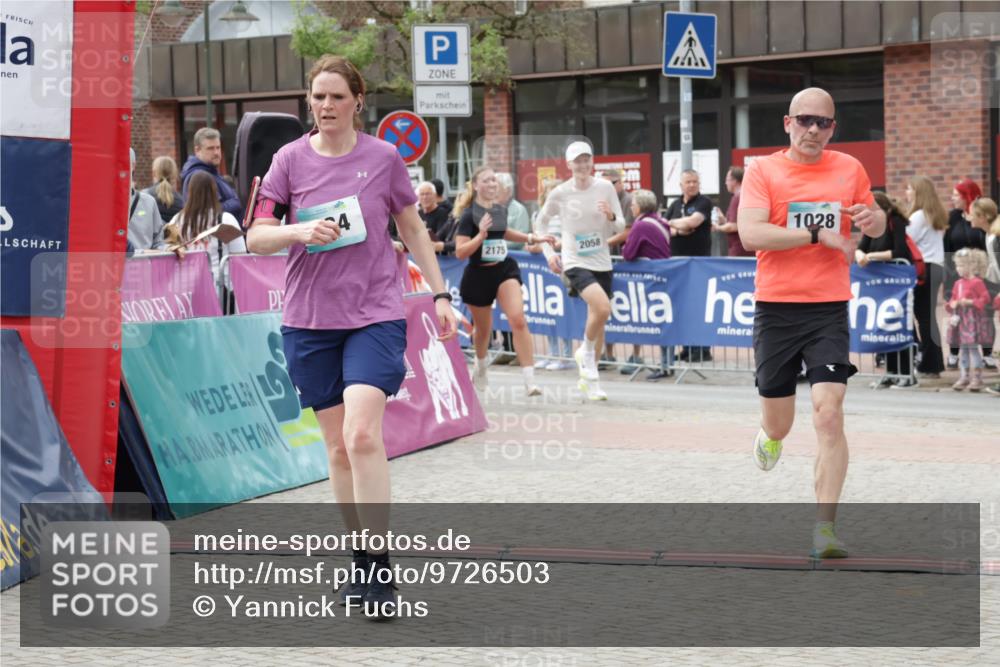 10.05.2026 - 8. Wedeler Halbmarathon Yannick Fuchs http://msf.ph/oto/9726503 10.05.2026 11:39:52 Ziel 434, 585, 844, 1028, 1054, 2011, 2058, 2175 meine-sportfotos.de