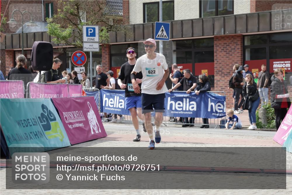 10.05.2026 - 8. Wedeler Halbmarathon Yannick Fuchs http://msf.ph/oto/9726751 10.05.2026 12:09:27 Ziel 622, 1022 meine-sportfotos.de