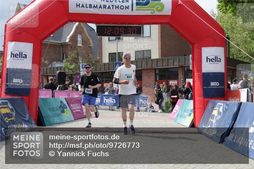 10.05.2026 - 8. Wedeler Halbmarathon Yannick Fuchs http://msf.ph/oto/9726773 10.05.2026 12:09:28 Ziel 622, 1022, 2173 meine-sportfotos.de