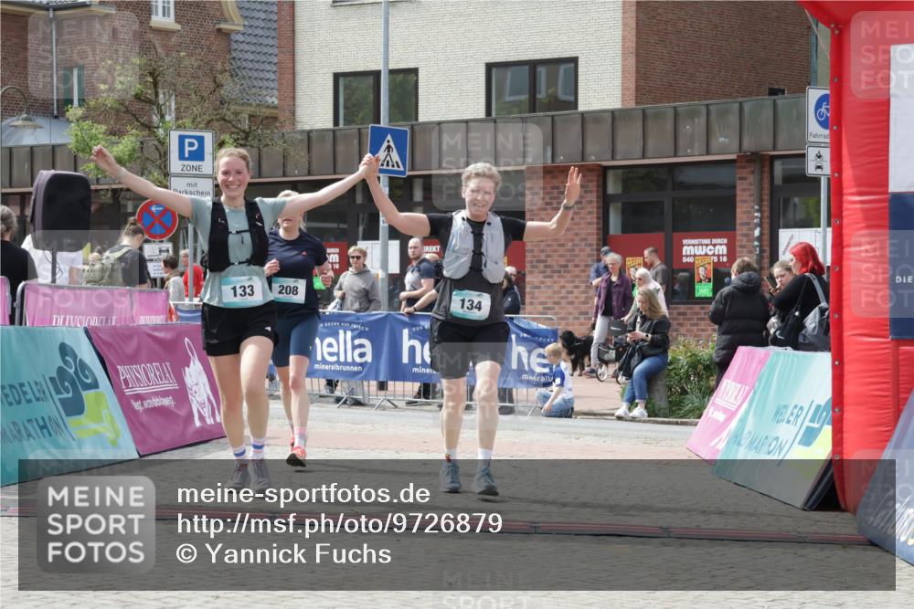 10.05.2026 - 8. Wedeler Halbmarathon Yannick Fuchs http://msf.ph/oto/9726879 10.05.2026 12:09:52 Ziel 133, 134, 208 meine-sportfotos.de