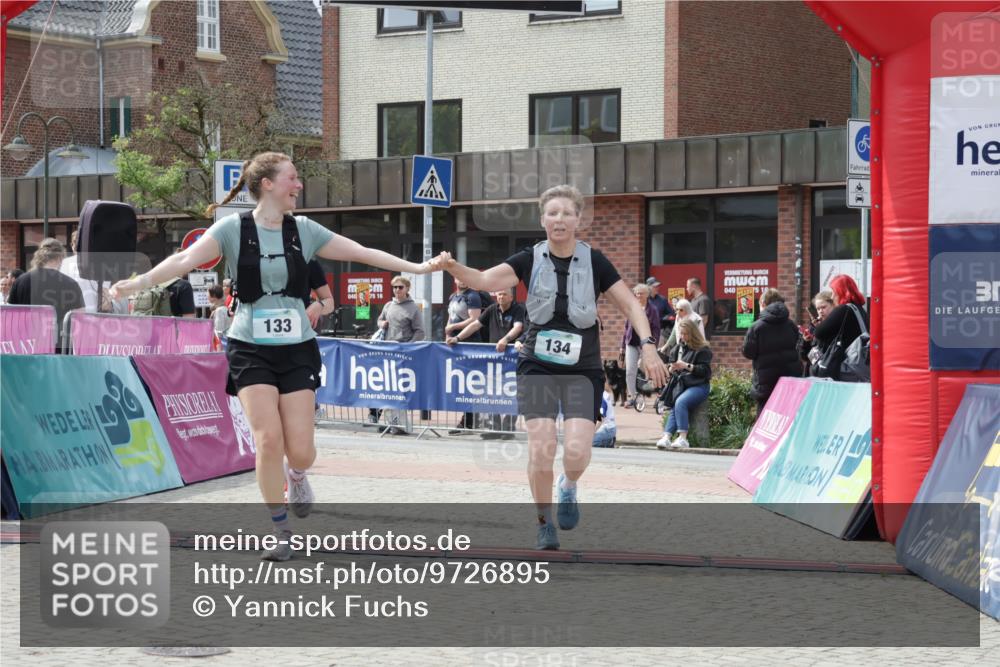 10.05.2026 - 8. Wedeler Halbmarathon Yannick Fuchs http://msf.ph/oto/9726895 10.05.2026 12:09:53 Ziel 133, 134, 208 meine-sportfotos.de