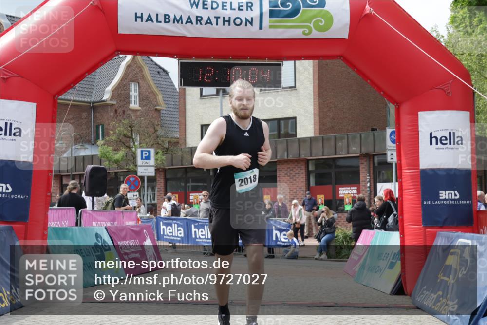 10.05.2026 - 8. Wedeler Halbmarathon Yannick Fuchs http://msf.ph/oto/9727027 10.05.2026 12:10:03 Ziel 2018 meine-sportfotos.de