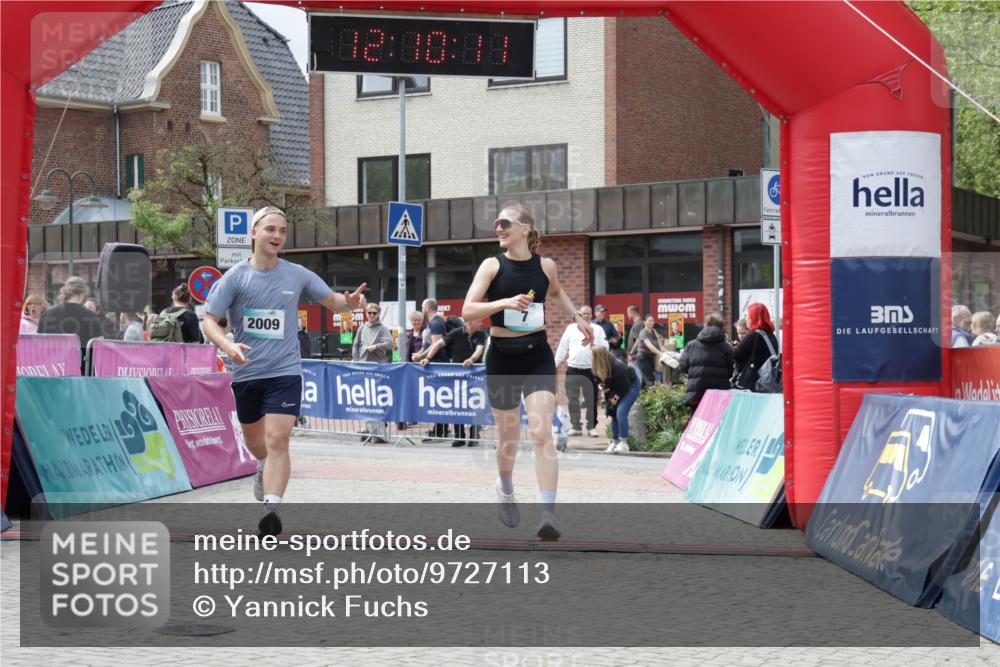 10.05.2026 - 8. Wedeler Halbmarathon Yannick Fuchs http://msf.ph/oto/9727113 10.05.2026 12:10:10 Ziel 7, 2009 meine-sportfotos.de