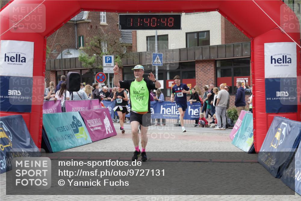 10.05.2026 - 8. Wedeler Halbmarathon Yannick Fuchs http://msf.ph/oto/9727131 10.05.2026 11:40:46 Ziel 340, 591, 639, 738, 1001 meine-sportfotos.de