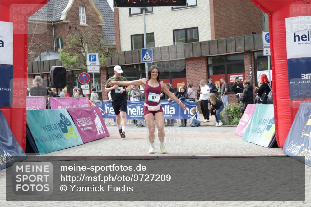 10.05.2026 - 8. Wedeler Halbmarathon Yannick Fuchs http://msf.ph/oto/9727209 10.05.2026 12:10:20 Ziel 87, 505 meine-sportfotos.de