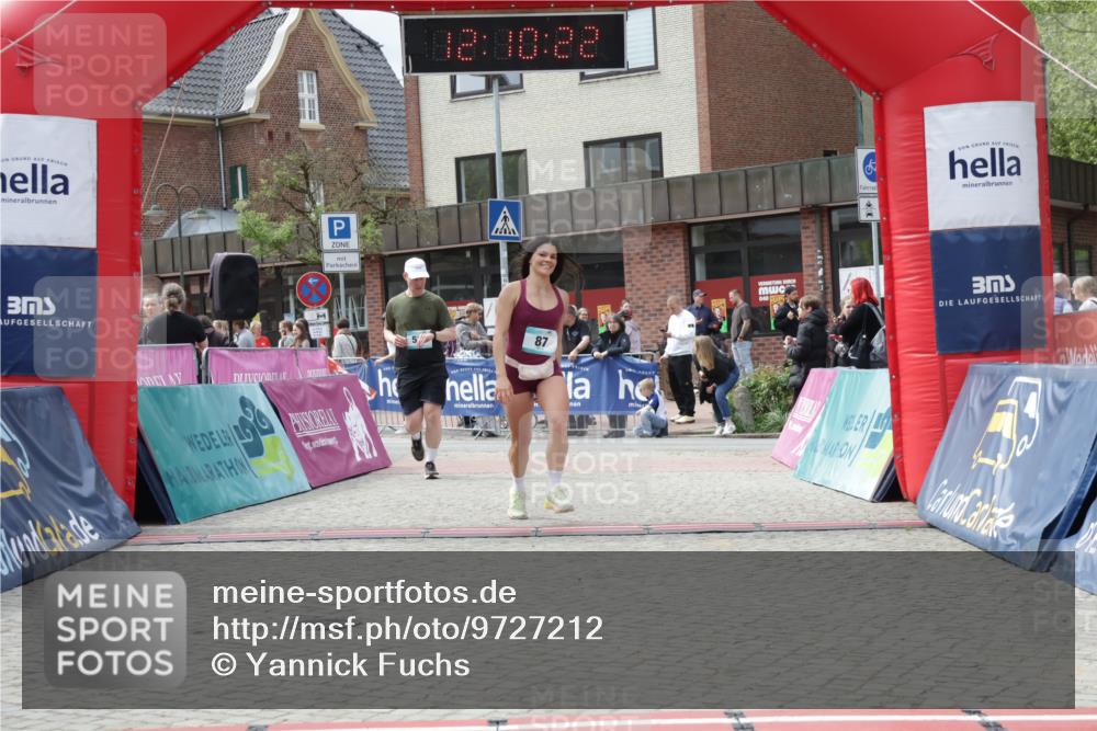 10.05.2026 - 8. Wedeler Halbmarathon Yannick Fuchs http://msf.ph/oto/9727212 10.05.2026 12:10:20 Ziel 87, 505 meine-sportfotos.de