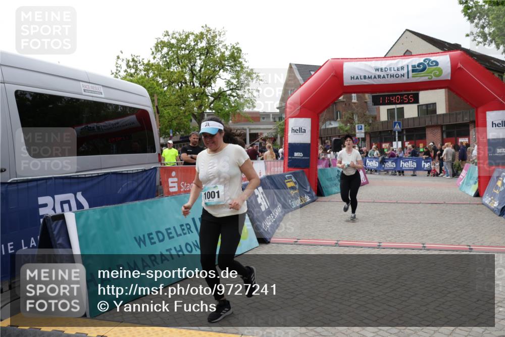 10.05.2026 - 8. Wedeler Halbmarathon Yannick Fuchs http://msf.ph/oto/9727241 10.05.2026 11:40:53 Ziel 340, 591, 738, 957, 968, 1001 meine-sportfotos.de