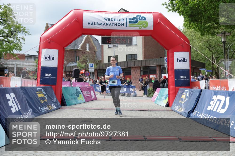 10.05.2026 - 8. Wedeler Halbmarathon Yannick Fuchs http://msf.ph/oto/9727381 10.05.2026 12:10:39 Ziel 516 meine-sportfotos.de