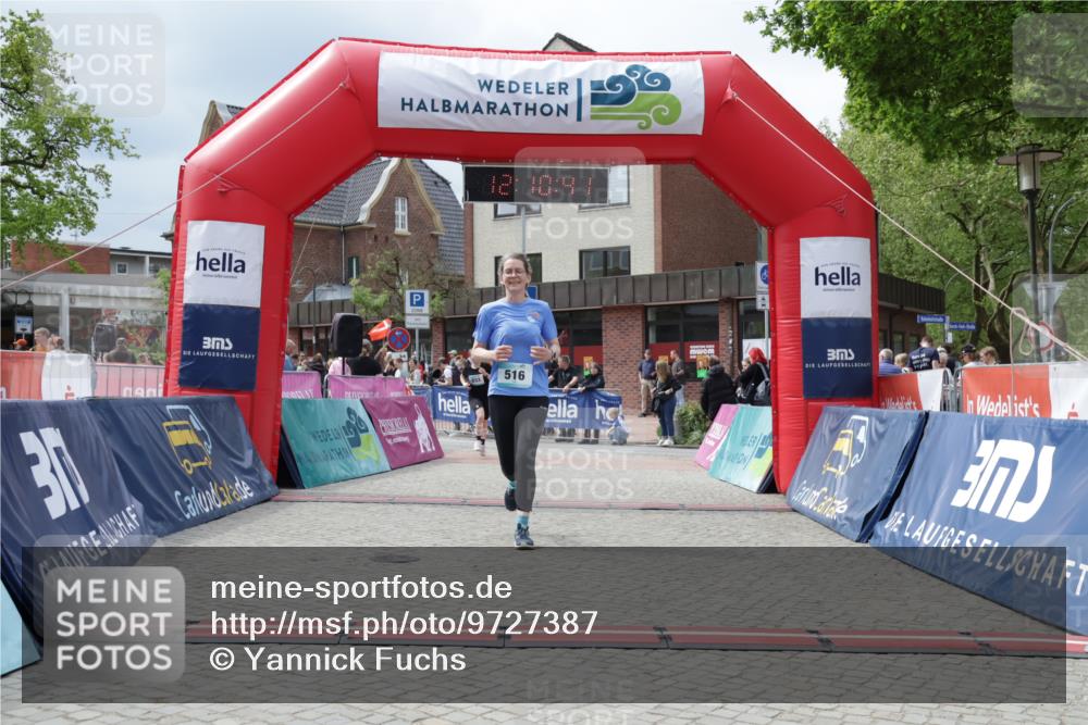 10.05.2026 - 8. Wedeler Halbmarathon Yannick Fuchs http://msf.ph/oto/9727387 10.05.2026 12:10:40 Ziel 516 meine-sportfotos.de