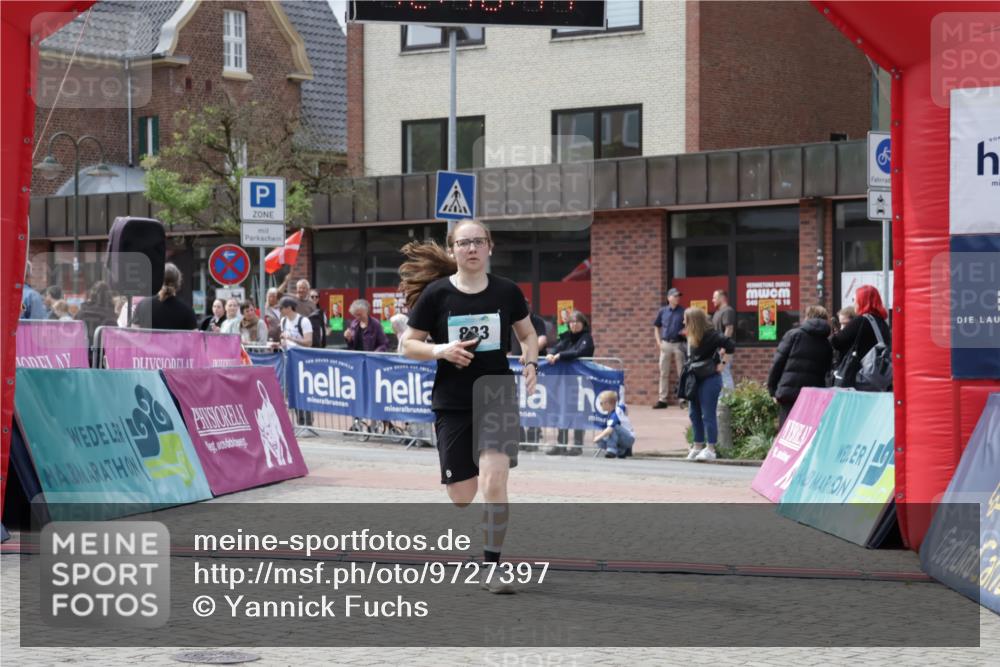 10.05.2026 - 8. Wedeler Halbmarathon Yannick Fuchs http://msf.ph/oto/9727397 10.05.2026 12:10:42 Ziel 516, 878 meine-sportfotos.de