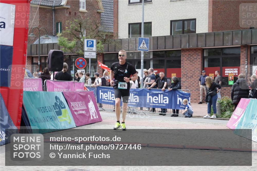 10.05.2026 - 8. Wedeler Halbmarathon Yannick Fuchs http://msf.ph/oto/9727446 10.05.2026 12:10:45 Ziel 516, 878 meine-sportfotos.de