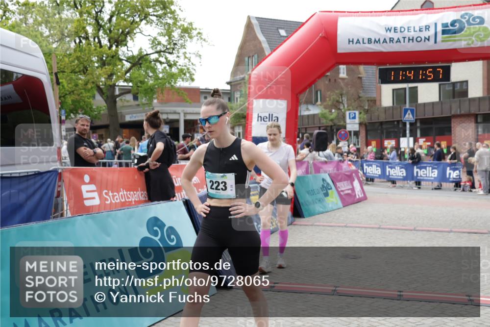 10.05.2026 - 8. Wedeler Halbmarathon Yannick Fuchs http://msf.ph/oto/9728065 10.05.2026 11:41:55 Ziel 108, 223 meine-sportfotos.de