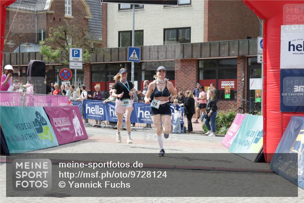 10.05.2026 - 8. Wedeler Halbmarathon Yannick Fuchs http://msf.ph/oto/9728124 10.05.2026 12:12:26 Ziel 323, 372 meine-sportfotos.de
