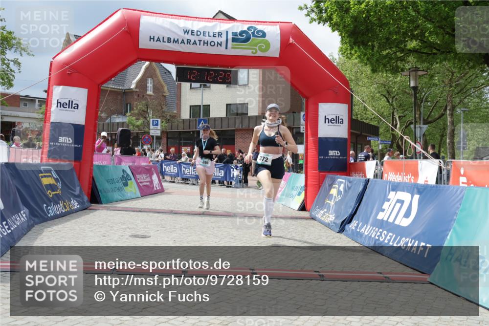 10.05.2026 - 8. Wedeler Halbmarathon Yannick Fuchs http://msf.ph/oto/9728159 10.05.2026 12:12:27 Ziel 372 meine-sportfotos.de