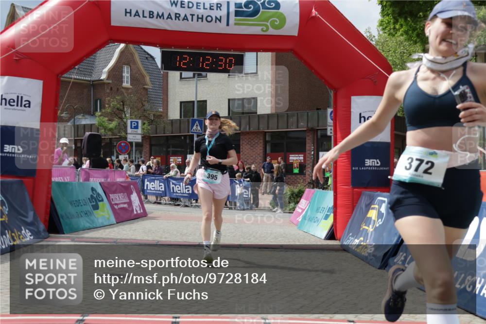 10.05.2026 - 8. Wedeler Halbmarathon Yannick Fuchs http://msf.ph/oto/9728184 10.05.2026 12:12:28 Ziel 372 meine-sportfotos.de