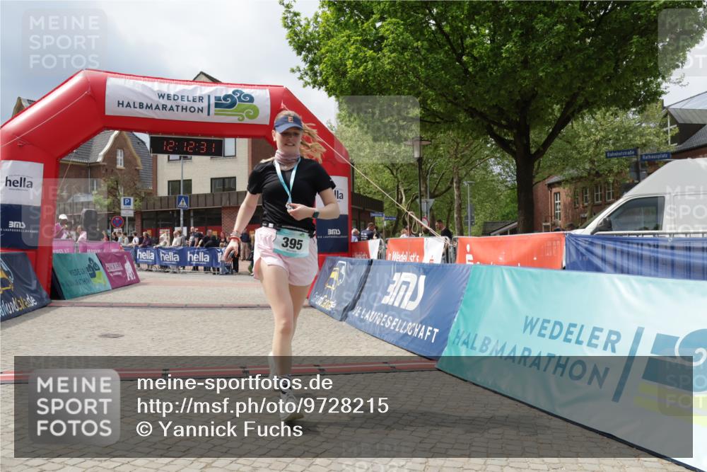 10.05.2026 - 8. Wedeler Halbmarathon Yannick Fuchs http://msf.ph/oto/9728215 10.05.2026 12:12:29 Ziel 372 meine-sportfotos.de