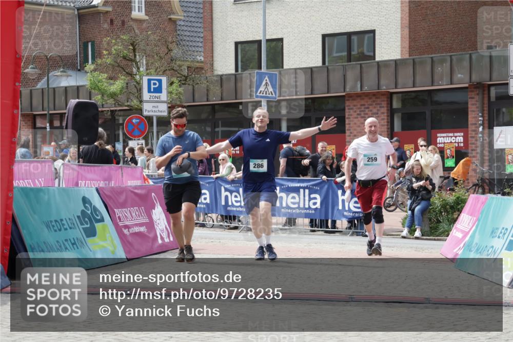 10.05.2026 - 8. Wedeler Halbmarathon Yannick Fuchs http://msf.ph/oto/9728235 10.05.2026 12:12:59 Ziel 259, 274, 286 meine-sportfotos.de