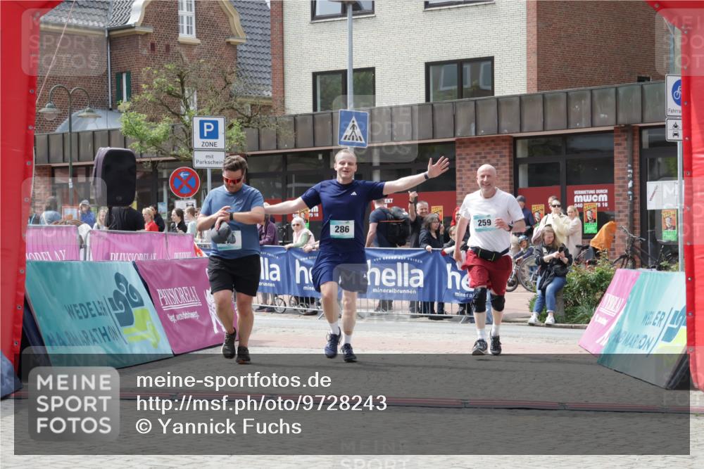 10.05.2026 - 8. Wedeler Halbmarathon Yannick Fuchs http://msf.ph/oto/9728243 10.05.2026 12:12:59 Ziel 259, 274, 286 meine-sportfotos.de