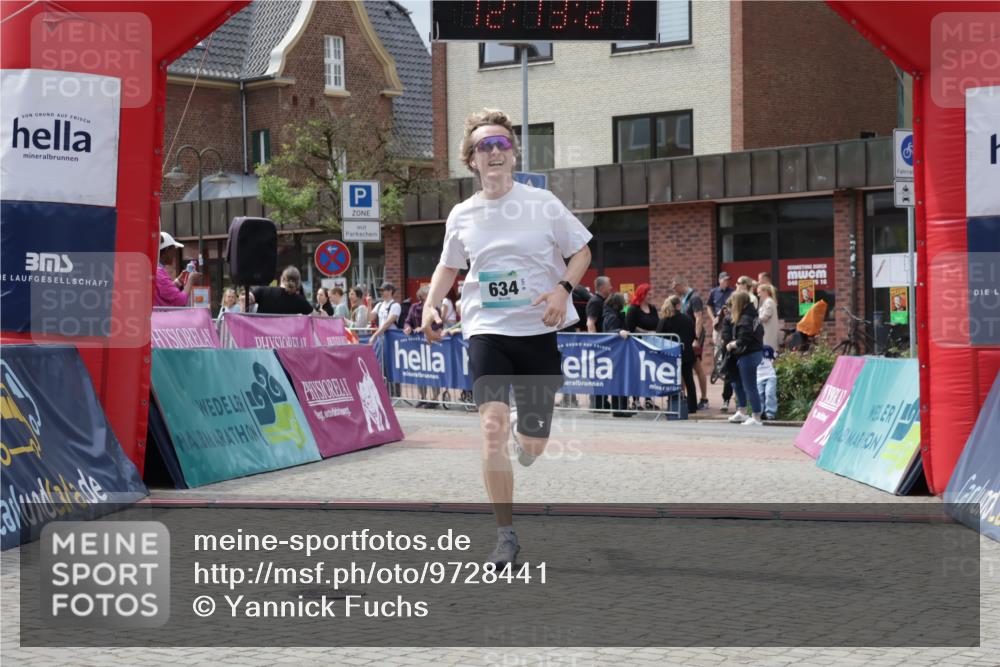 10.05.2026 - 8. Wedeler Halbmarathon Yannick Fuchs http://msf.ph/oto/9728441 10.05.2026 12:13:25 Ziel 634 meine-sportfotos.de