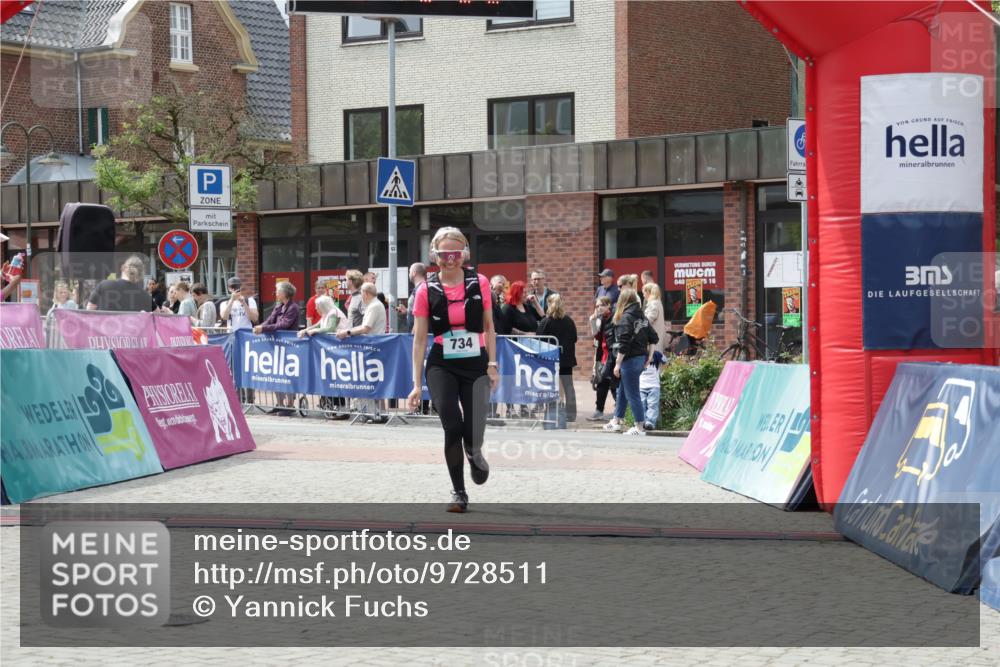 10.05.2026 - 8. Wedeler Halbmarathon Yannick Fuchs http://msf.ph/oto/9728511 10.05.2026 12:13:30 Ziel 634, 734 meine-sportfotos.de