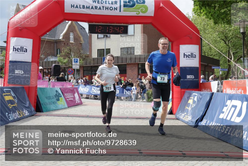 10.05.2026 - 8. Wedeler Halbmarathon Yannick Fuchs http://msf.ph/oto/9728639 10.05.2026 12:13:40 Ziel 73, 703 meine-sportfotos.de
