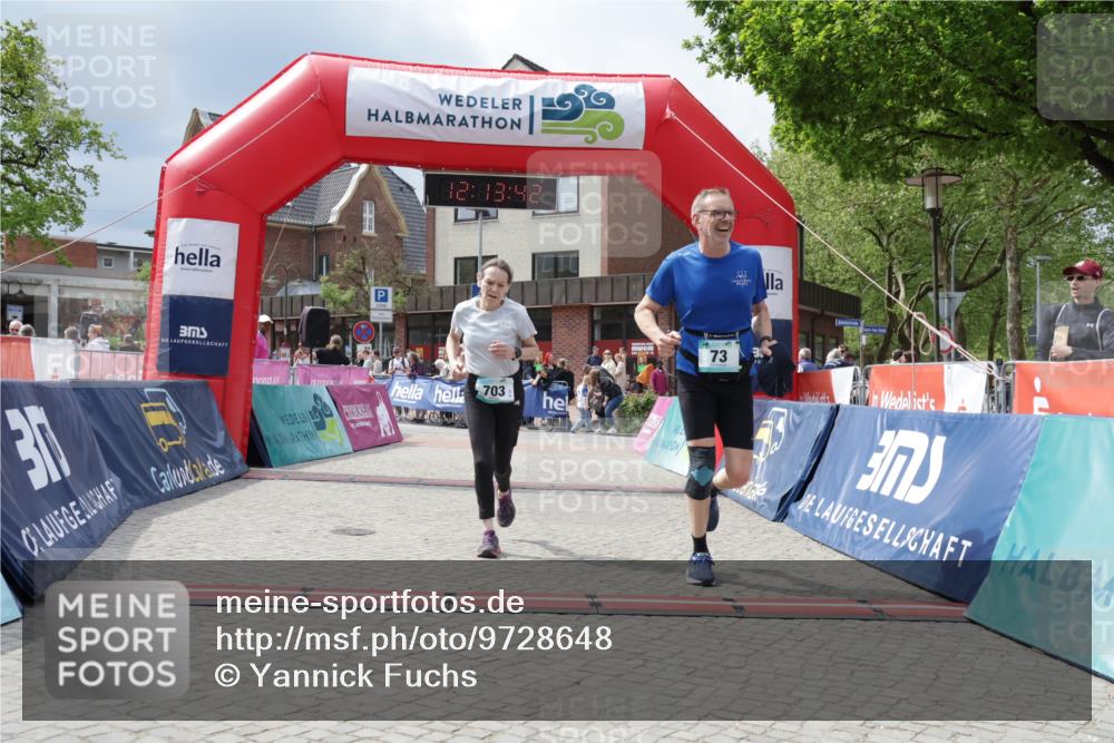10.05.2026 - 8. Wedeler Halbmarathon Yannick Fuchs http://msf.ph/oto/9728648 10.05.2026 12:13:40 Ziel 73, 703 meine-sportfotos.de
