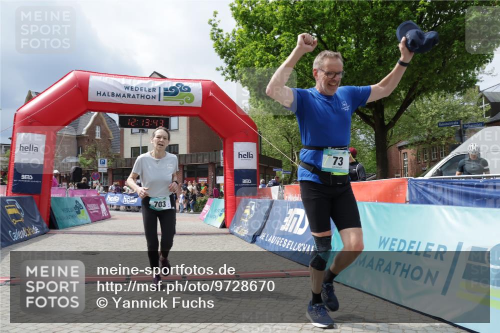10.05.2026 - 8. Wedeler Halbmarathon Yannick Fuchs http://msf.ph/oto/9728670 10.05.2026 12:13:41 Ziel 73, 703 meine-sportfotos.de
