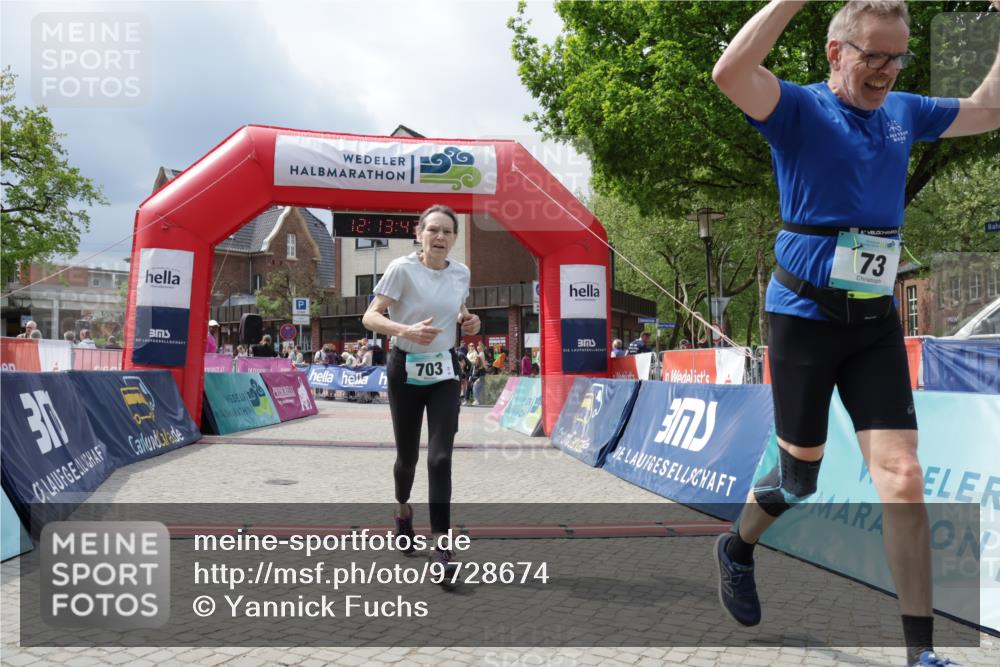 10.05.2026 - 8. Wedeler Halbmarathon Yannick Fuchs http://msf.ph/oto/9728674 10.05.2026 12:13:41 Ziel 73, 703 meine-sportfotos.de