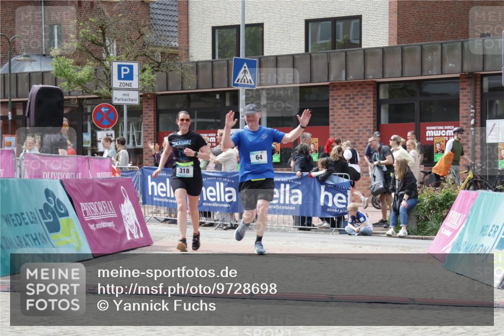 10.05.2026 - 8. Wedeler Halbmarathon Yannick Fuchs http://msf.ph/oto/9728698 10.05.2026 12:14:00 Ziel 64, 318 meine-sportfotos.de