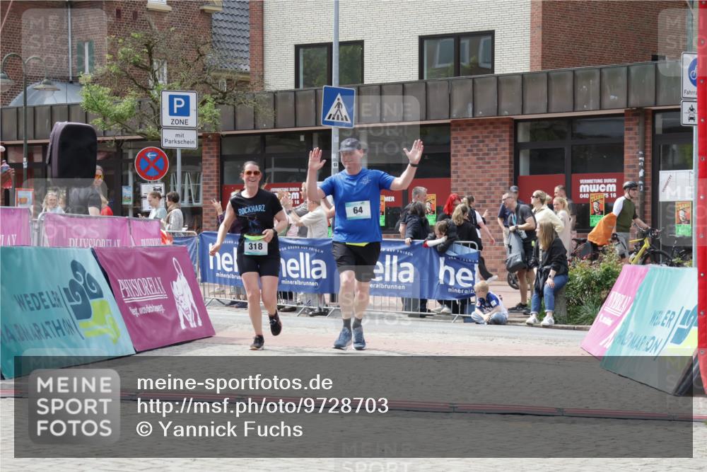 10.05.2026 - 8. Wedeler Halbmarathon Yannick Fuchs http://msf.ph/oto/9728703 10.05.2026 12:14:01 Ziel 64, 318 meine-sportfotos.de