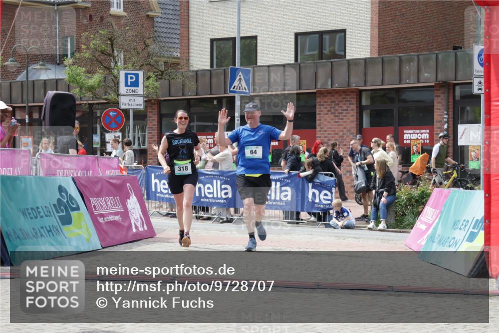 10.05.2026 - 8. Wedeler Halbmarathon Yannick Fuchs http://msf.ph/oto/9728707 10.05.2026 12:14:01 Ziel 64, 318 meine-sportfotos.de