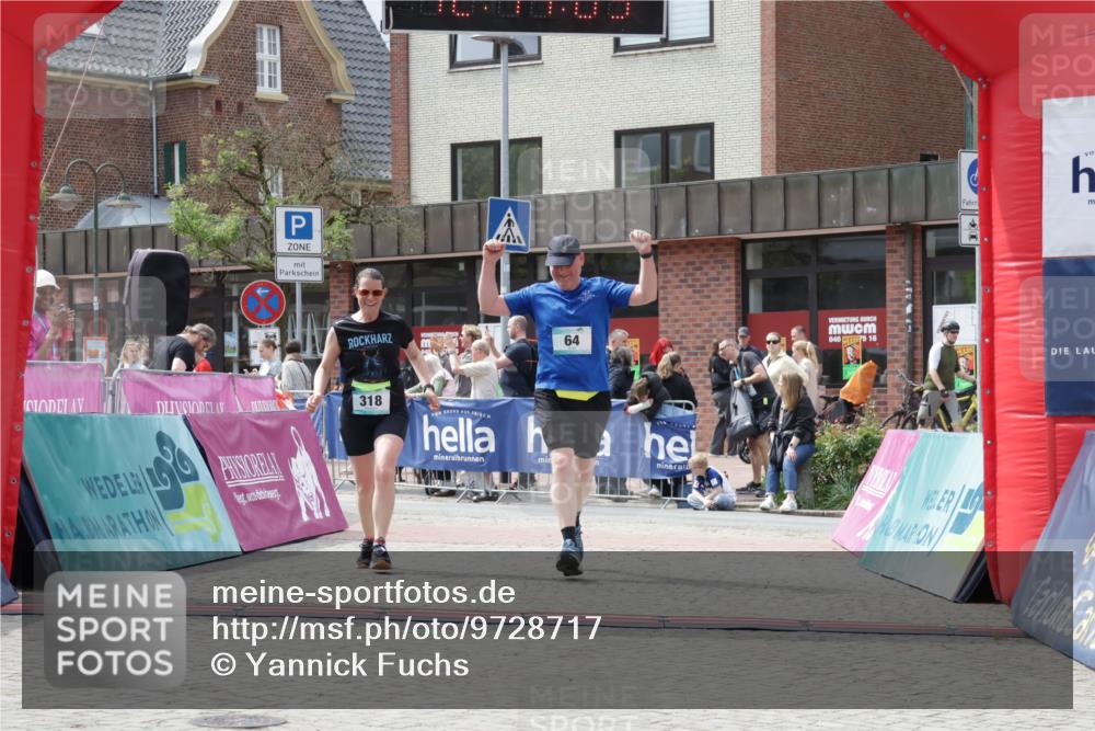 10.05.2026 - 8. Wedeler Halbmarathon Yannick Fuchs http://msf.ph/oto/9728717 10.05.2026 12:14:01 Ziel 64, 318 meine-sportfotos.de