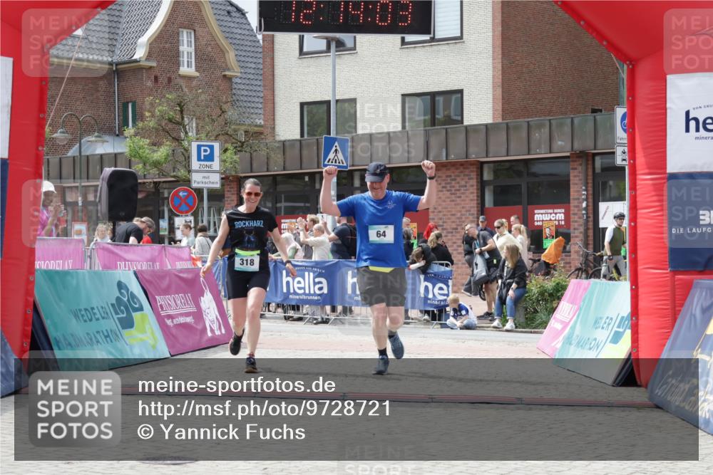 10.05.2026 - 8. Wedeler Halbmarathon Yannick Fuchs http://msf.ph/oto/9728721 10.05.2026 12:14:02 Ziel 64, 318 meine-sportfotos.de